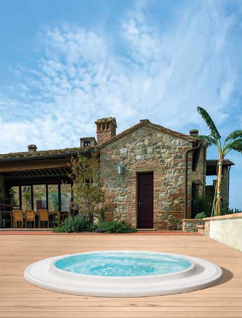 piscina idromassaggio sfioro treviso